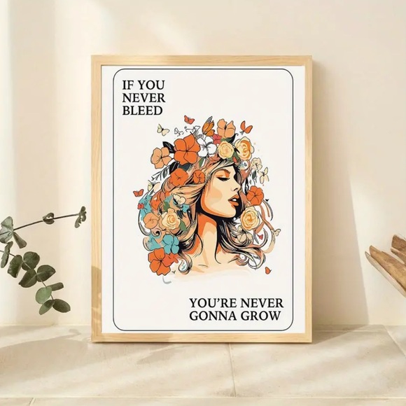 💛 11.81*15.75inch Canvas Waterproof, Music Poster, Taylor Swift Poster 1pcs - Picture 1 of 8